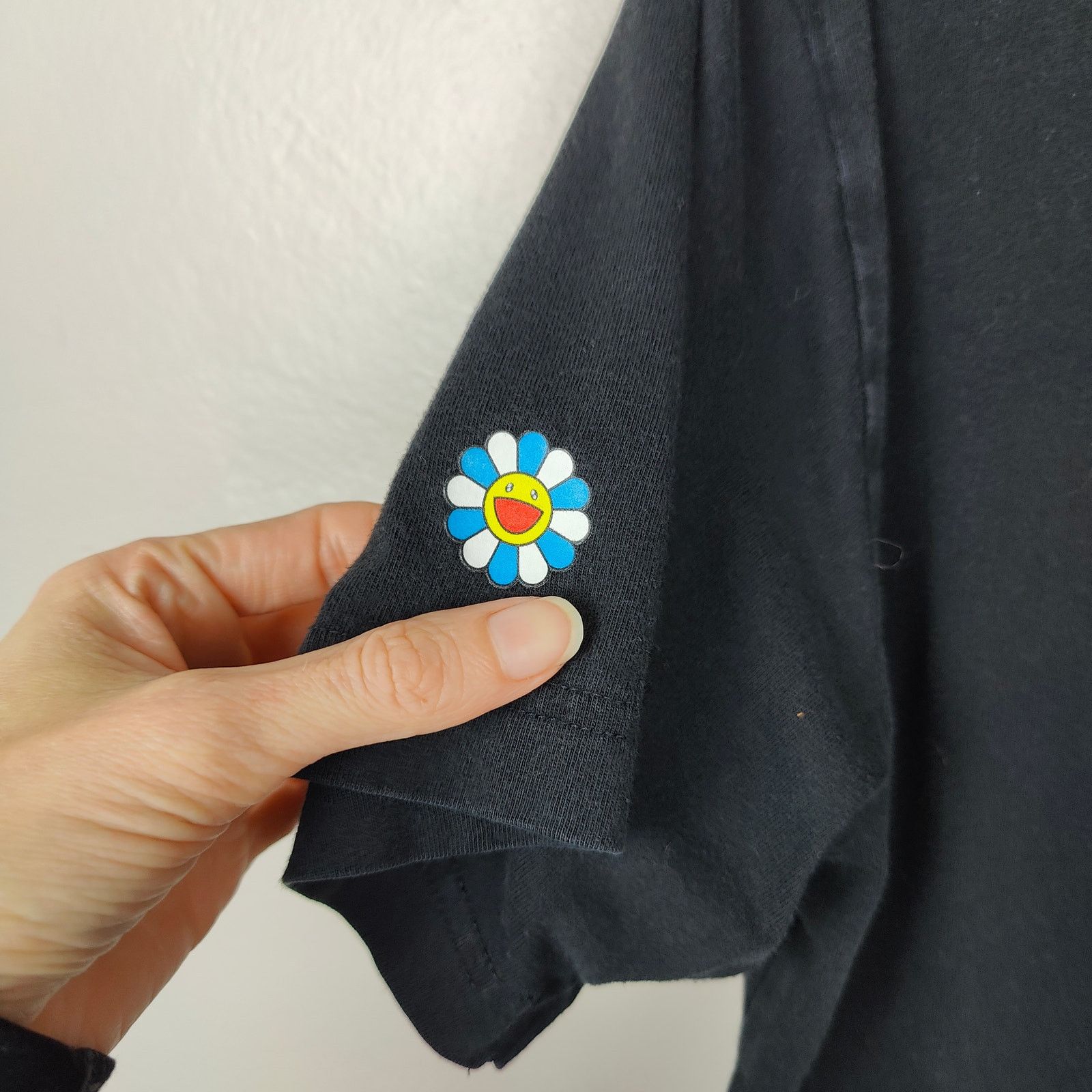 Uniqlo Uniqlo Doraemon Takashi Murakami T-Shirt Mens Small Black Size US S / EU 44-46 / 1 - 6 Thumbnail