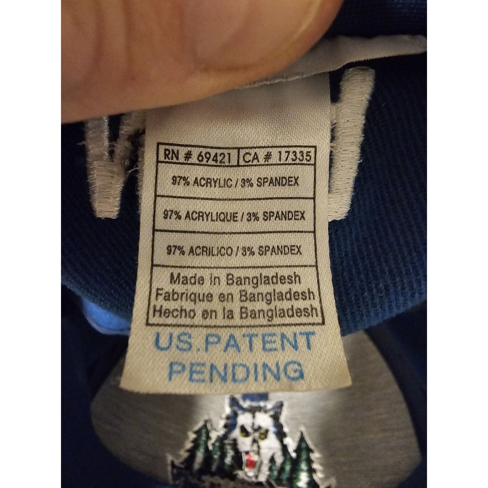 Other Minnesota Timberwolves Hat/Cap - Blue w/Trees -NBA Elevation Size ONE SIZE - 7 Thumbnail