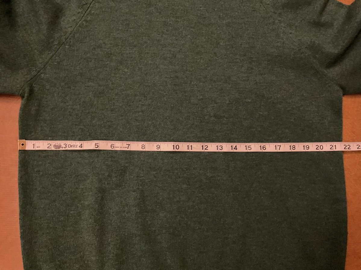 Other J. Crew Men's Green Crewneck Sweater Size US XL / EU 56 / 4 - 4 Thumbnail