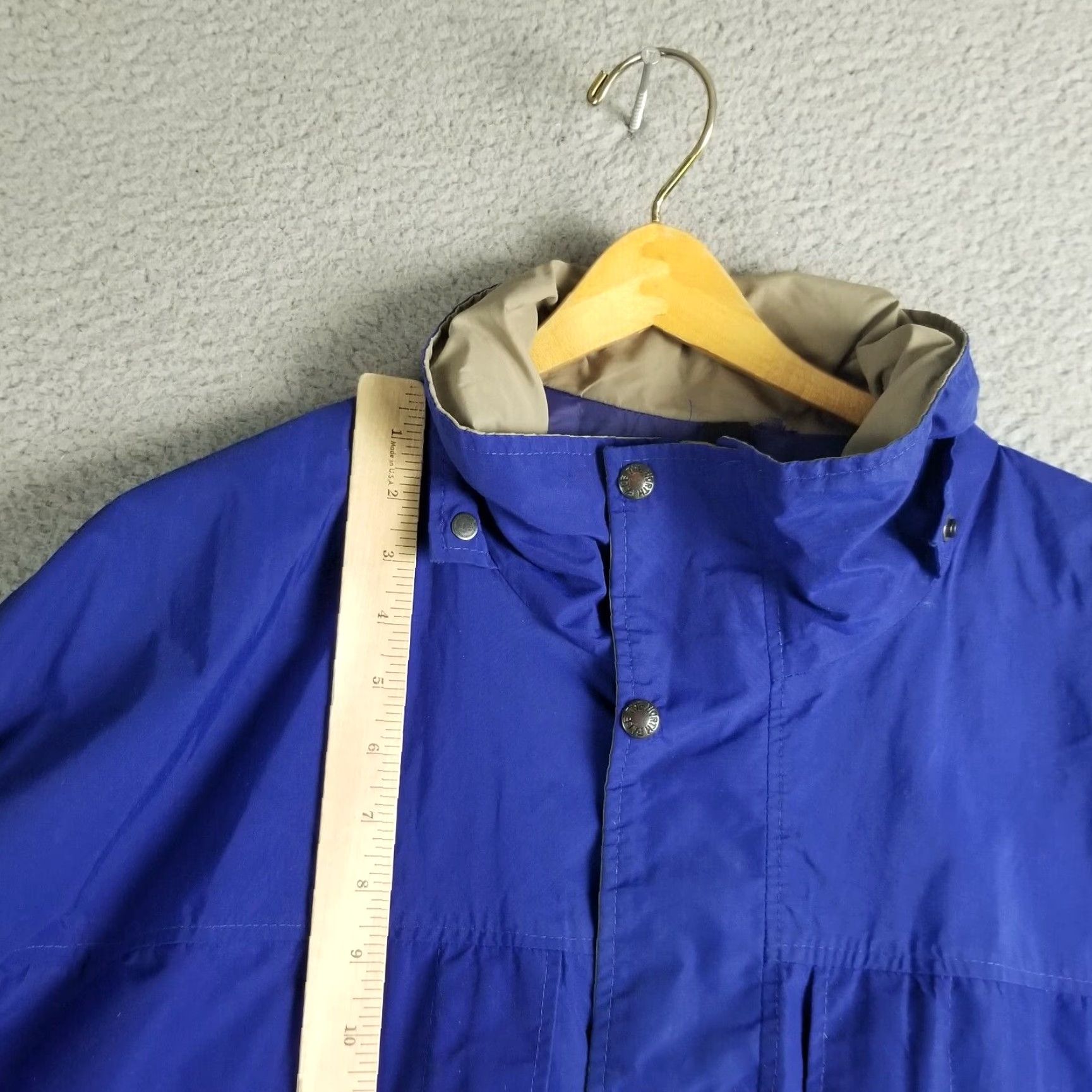 The North Face VINTAGE The North Face Mountain GORETEX Parka Jacket Men Large Blue 90s Outdoor Ski Hiking Retro Size US L / EU 52-54 / 3 - 2 Thumbnail