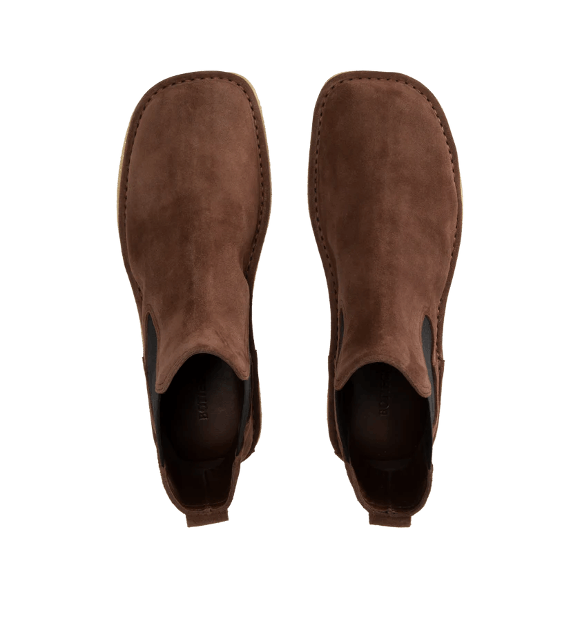 Bottega Veneta o1h1sh10526 Daddy Chelsea Ankle Boot in Brown/Star Anise Size US 13 / EU 46 - 4 Thumbnail