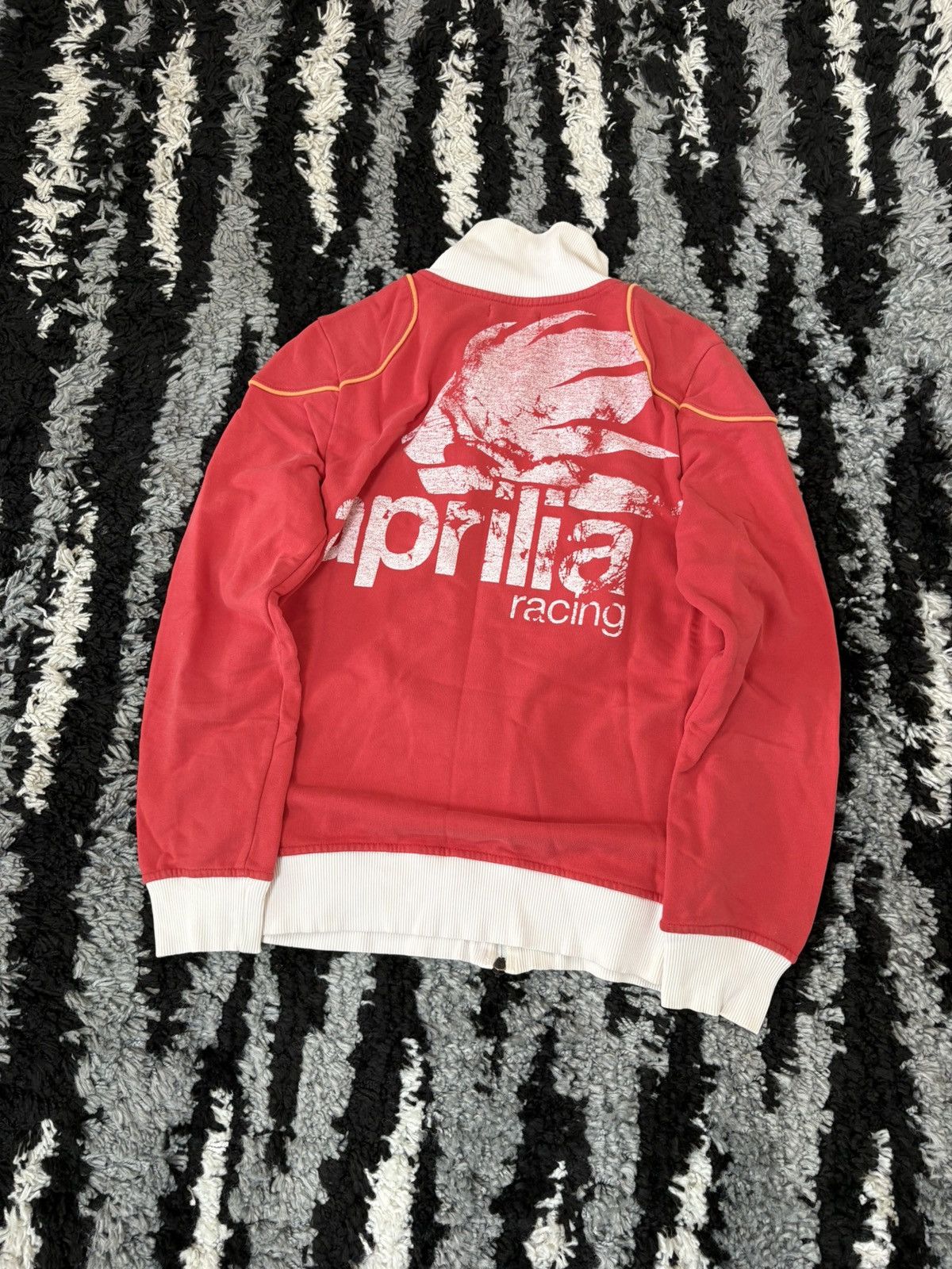 Fox Racing Aprilia vintage y2k zip up racing sweatshirt slim fit Size US S / EU 44-46 / 1 - 3 Thumbnail