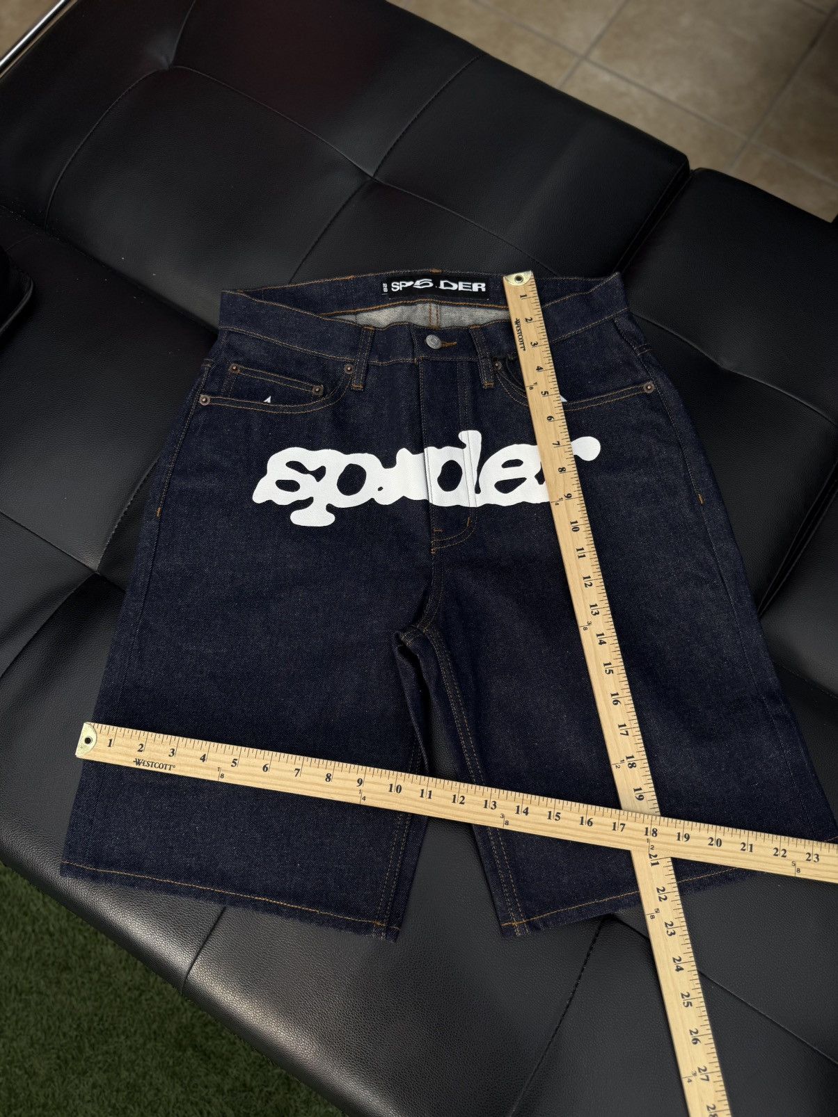 Sp5der Sp5der Jean Shorts Blue Size 28 (NEW) Size US 28 / EU 44 - 9 Thumbnail