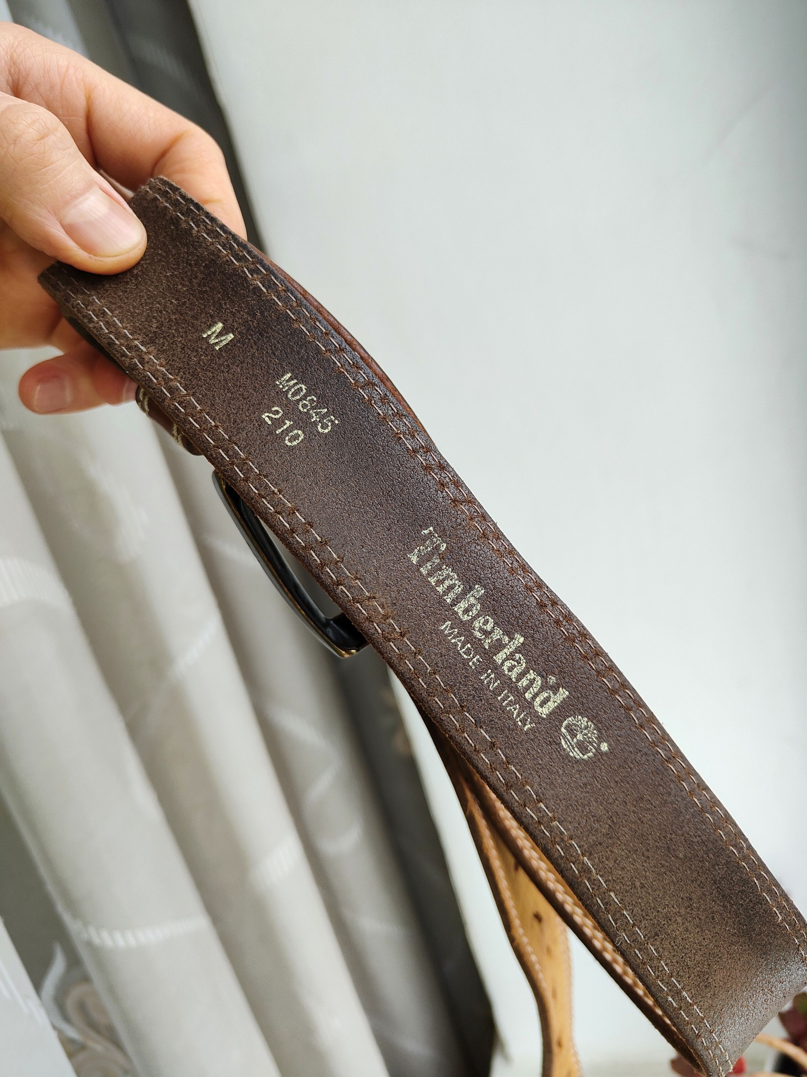 Timberland Timberland Vintage Leather Belt Size ONE SIZE - 7 Thumbnail