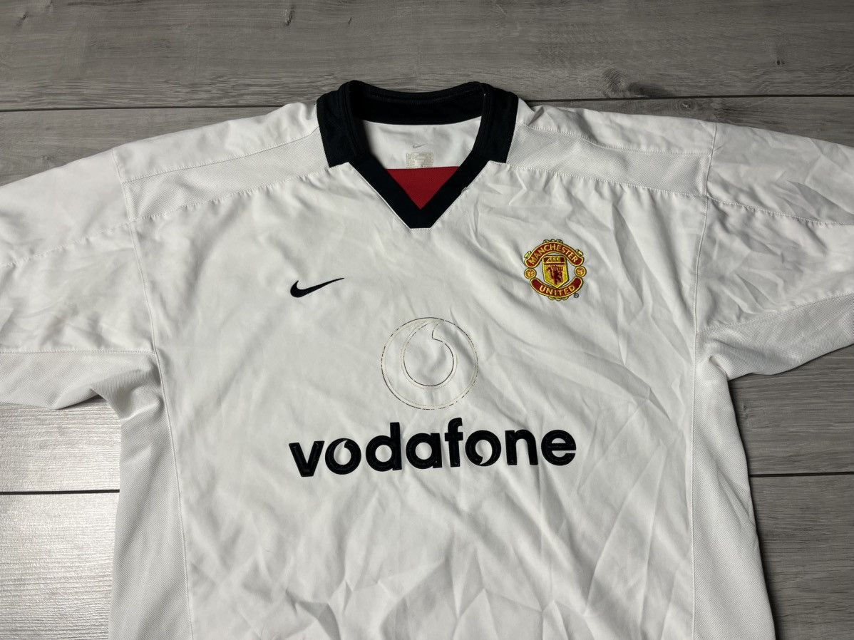 Nike MANCHESTER UNITED 2002 2003 AWAY SHIRT SOCCER JERSEY NIKE Size US L / EU 52-54 / 3 - 3 Thumbnail