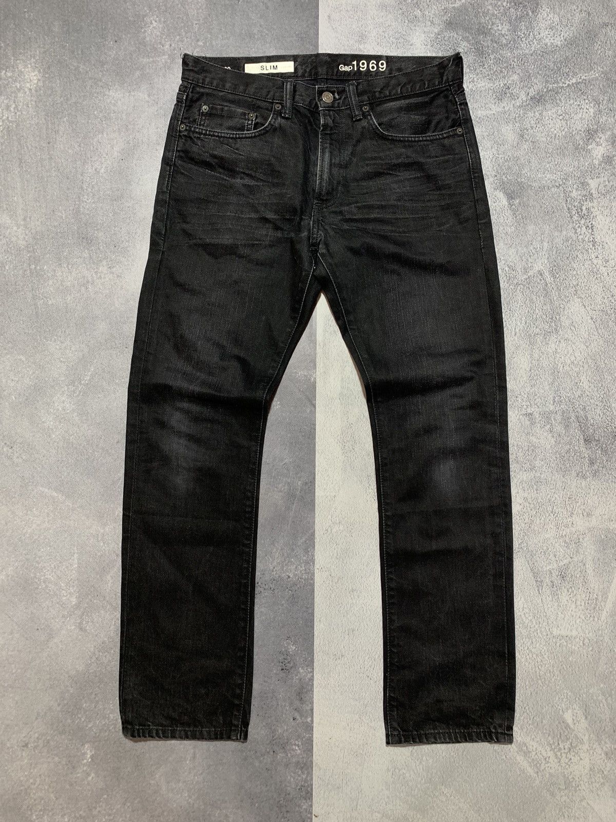 Gap × Vintage Vintage Gap black denim trousers streetwear size 30X30 Size US 30 / EU 46 - 4 Thumbnail