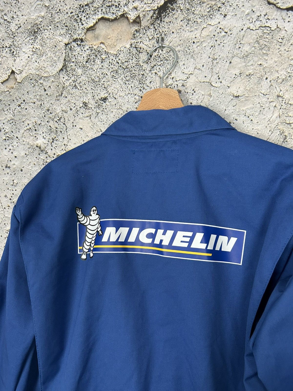 Vintage Vintage Michelin Racing Tyres Light Jacket Workwear 90s Size US M / EU 48-50 / 2 - 4 Thumbnail