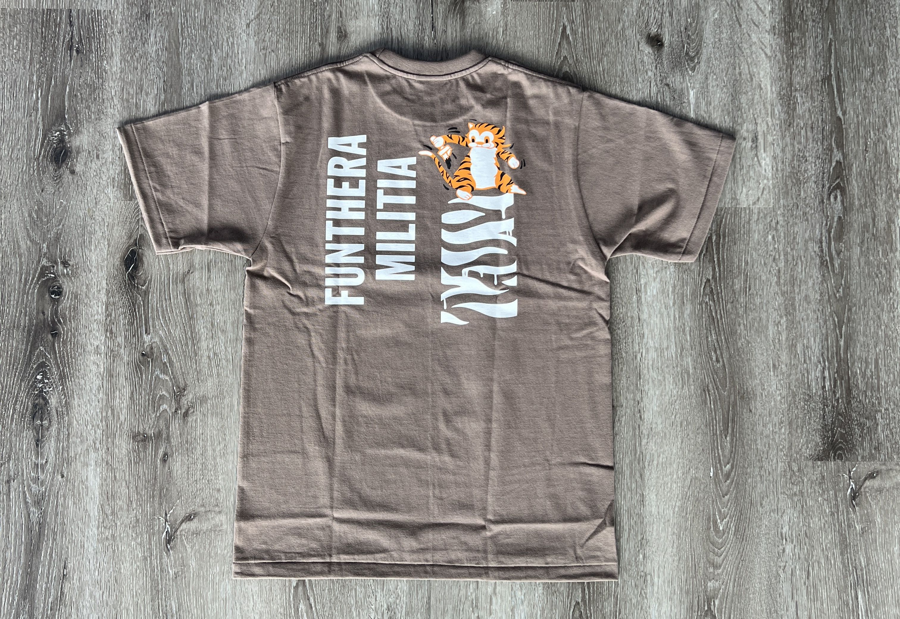 Bape BAPE Tiger Tee Brown Grailed