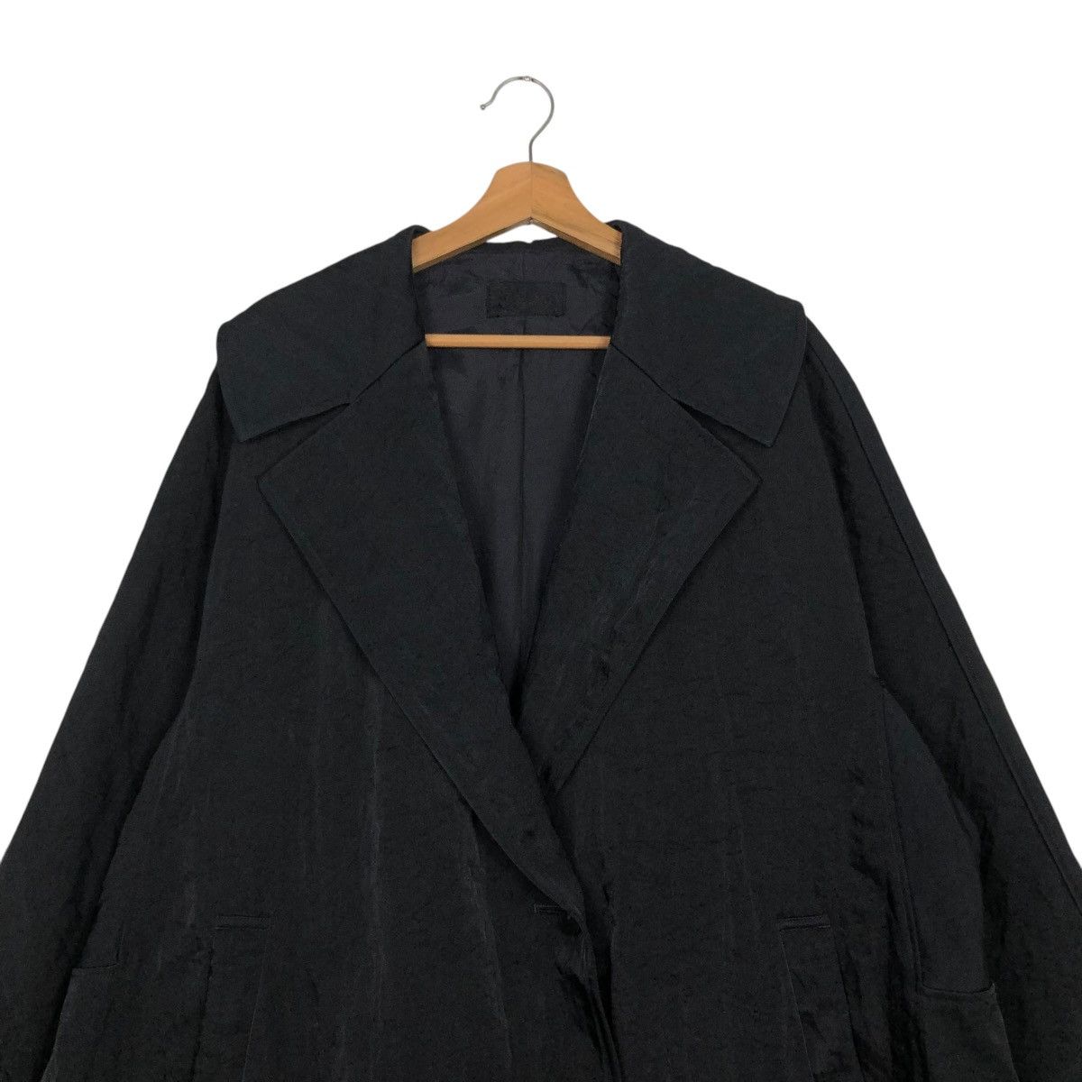 Japanese Brand 🔥ROCH BLACK LONG JACKET OVERSIZED HOMMA JAPAN ISSEY MIYAKE Size US M / EU 48-50 / 2 - 2 Thumbnail