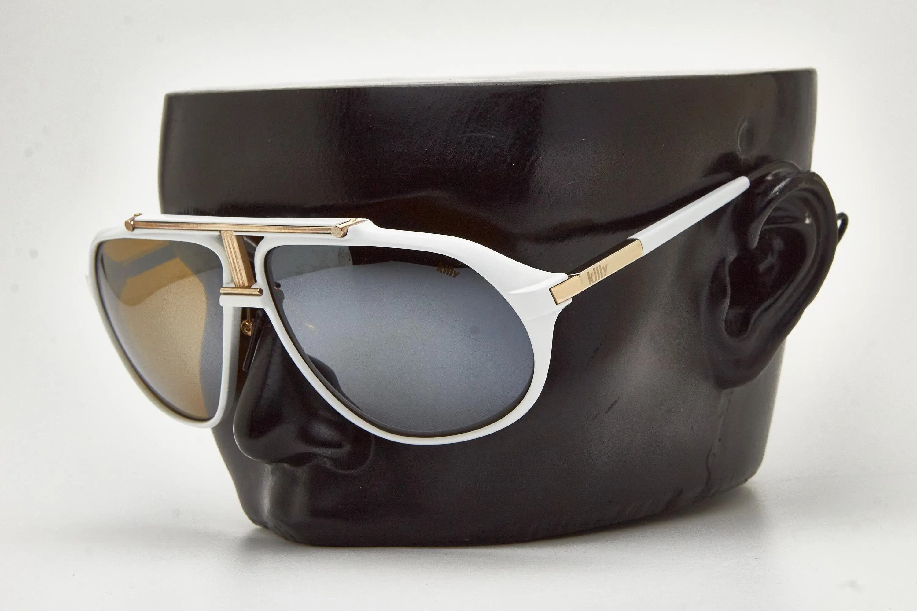 Other KILLY 469 Sunglasses White High End Carbon Fiber Eyewear Size ONE SIZE - 3 Thumbnail