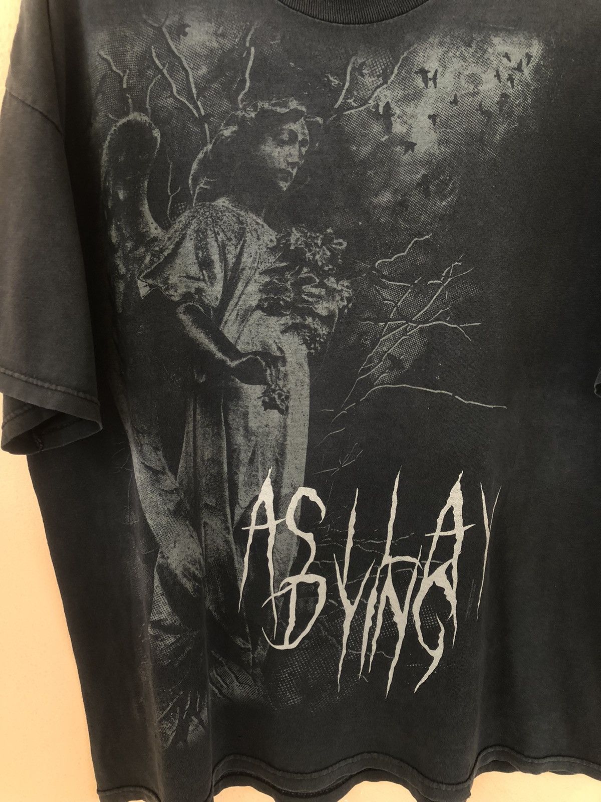Band Tees × Vintage Vintage As I Lay Dying Distressed Metal Tee Size US XL / EU 56 / 4 - 2 Thumbnail