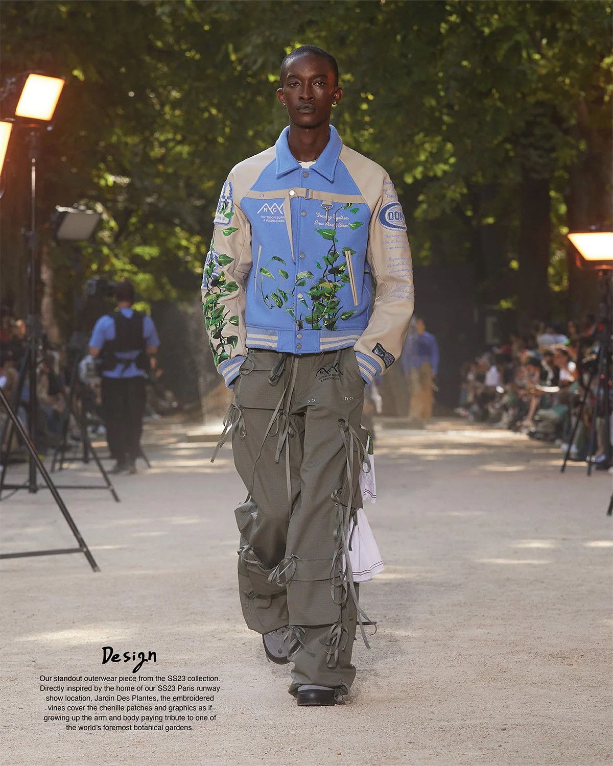 Reese Cooper Reese Cooper Embroidered Vibes Varsity Jacket Size US S / EU 44-46 / 1 - 3 Thumbnail