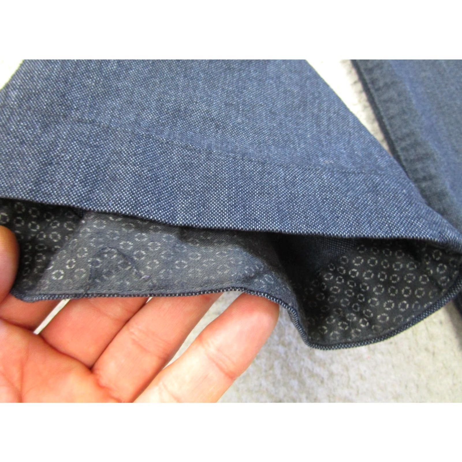 Ted Baker Ted Baker Mens Pants 36 Blue Lommy Dress Chino Slim Fit Cotton Blend Trousers Size US 36 / EU 52 - 4 Thumbnail