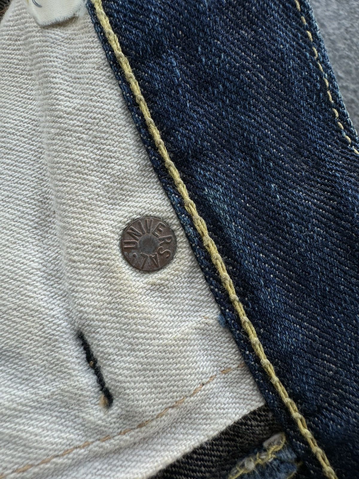 Japanese Brand Vintage Triple Square Selvedge Distressed Denim Size US 33 - 9 Thumbnail