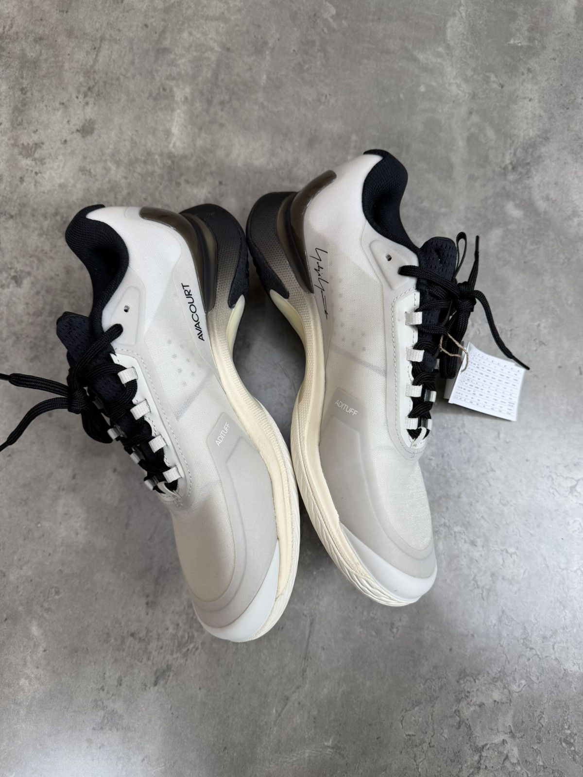 Y-3 Adidas Y-3 Yohji Yamamoto Avacourt 2 Tennis Shoes Size 40 Size US 10 / IT 40 - 5 Thumbnail