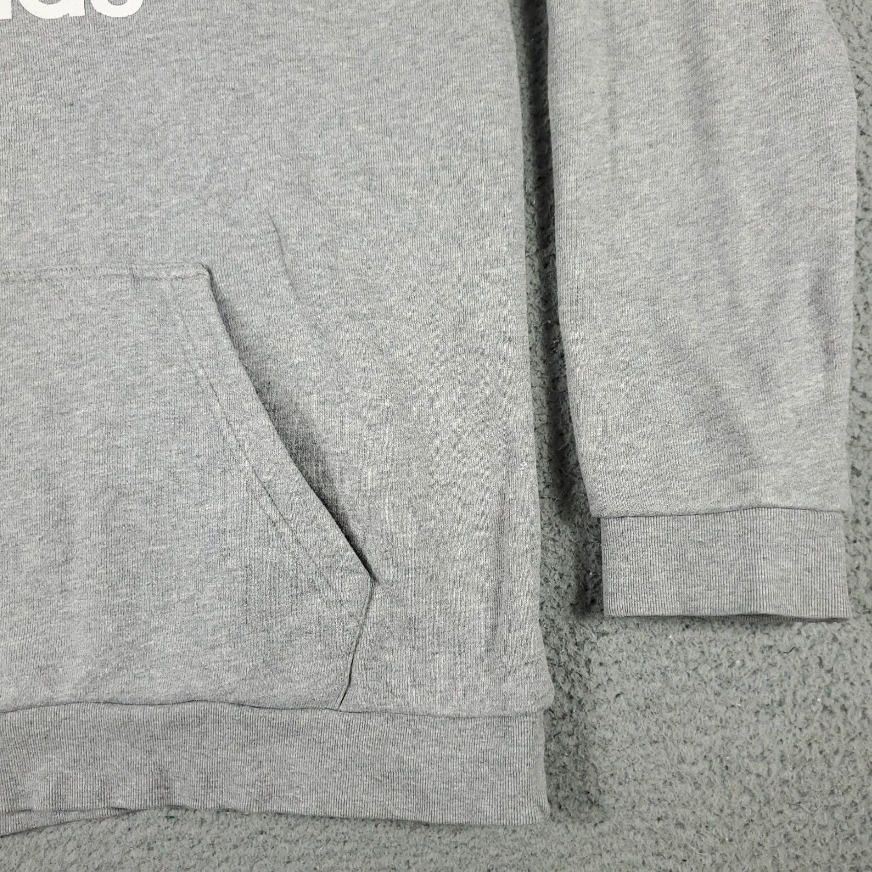 Adidas Adidas Hoodie Mens M Gray Pullover Sweatshirt Sweatshirt Hoodie Casual Logo Sports Size US M / EU 48-50 / 2 - 5 Thumbnail