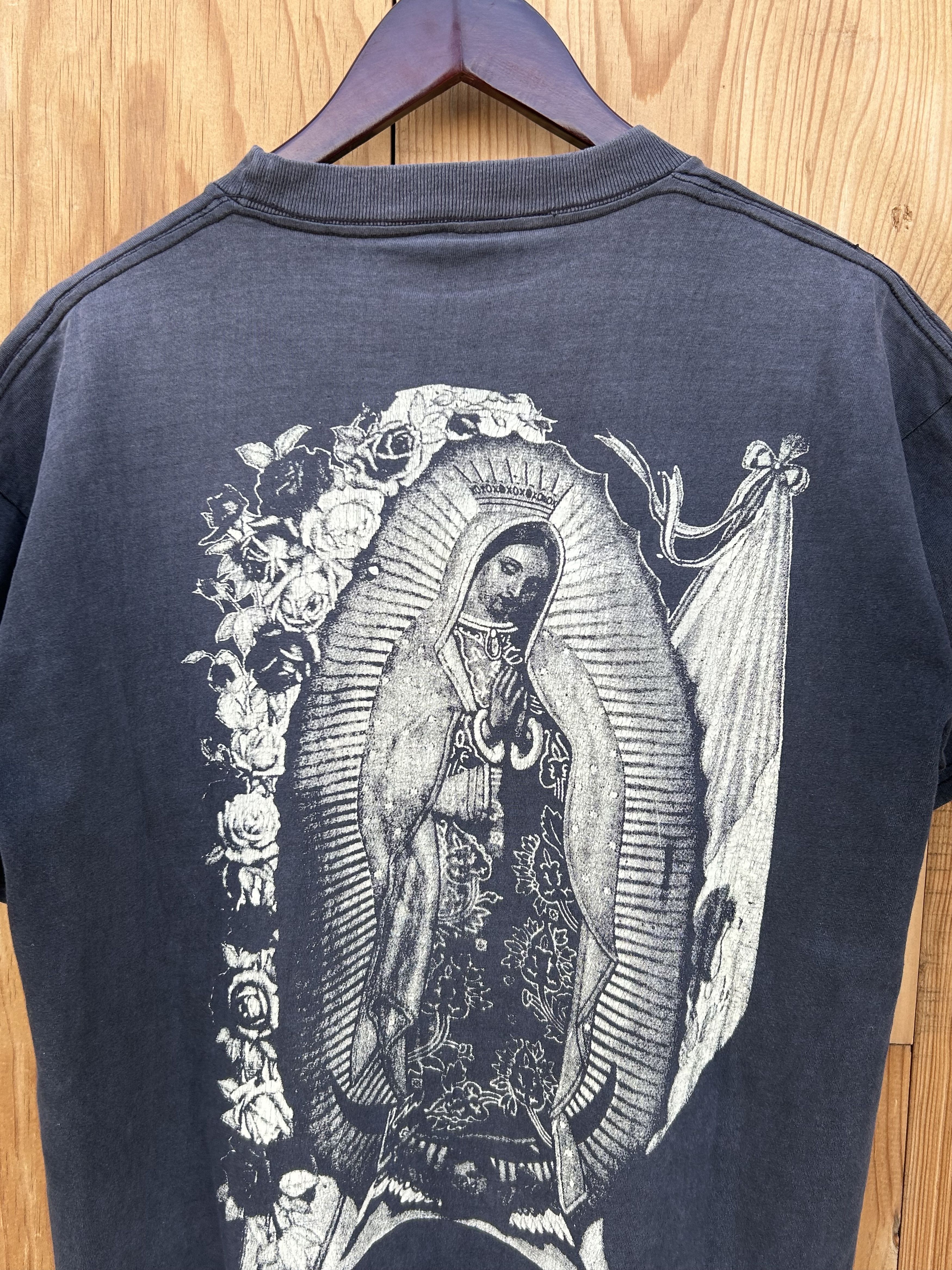 Vintage Virgen de Guadalupe AOP 90s Size US L / EU 52-54 / 3 - 5 Thumbnail