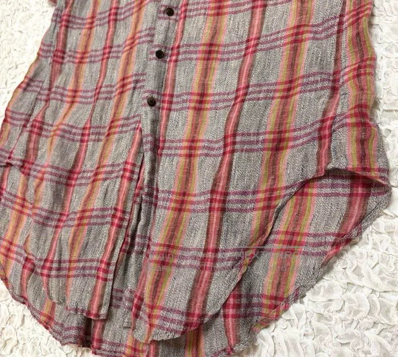 Kapital Kapital Linen medium-sleeved blouse cardigan Size US S / EU 44-46 / 1 - 4 Thumbnail