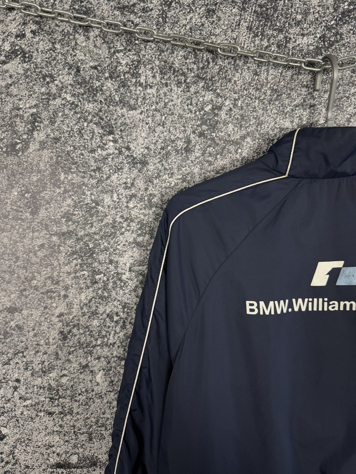 BMW BMW Williams F1 Team Nylon Racing Jacket Vintage Moto XL Size US XL / EU 56 / 4 - 15 Thumbnail