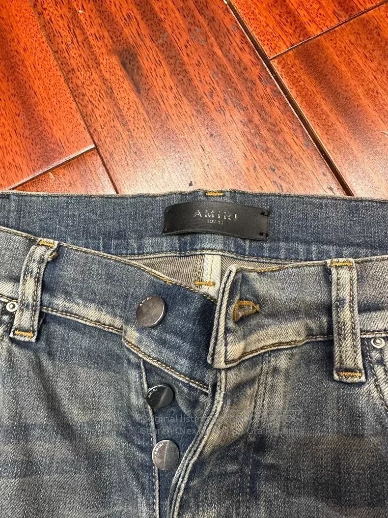 Amiri Amiri Size 34 Jeans split leather Size US 34 / EU 50 - 3 Thumbnail