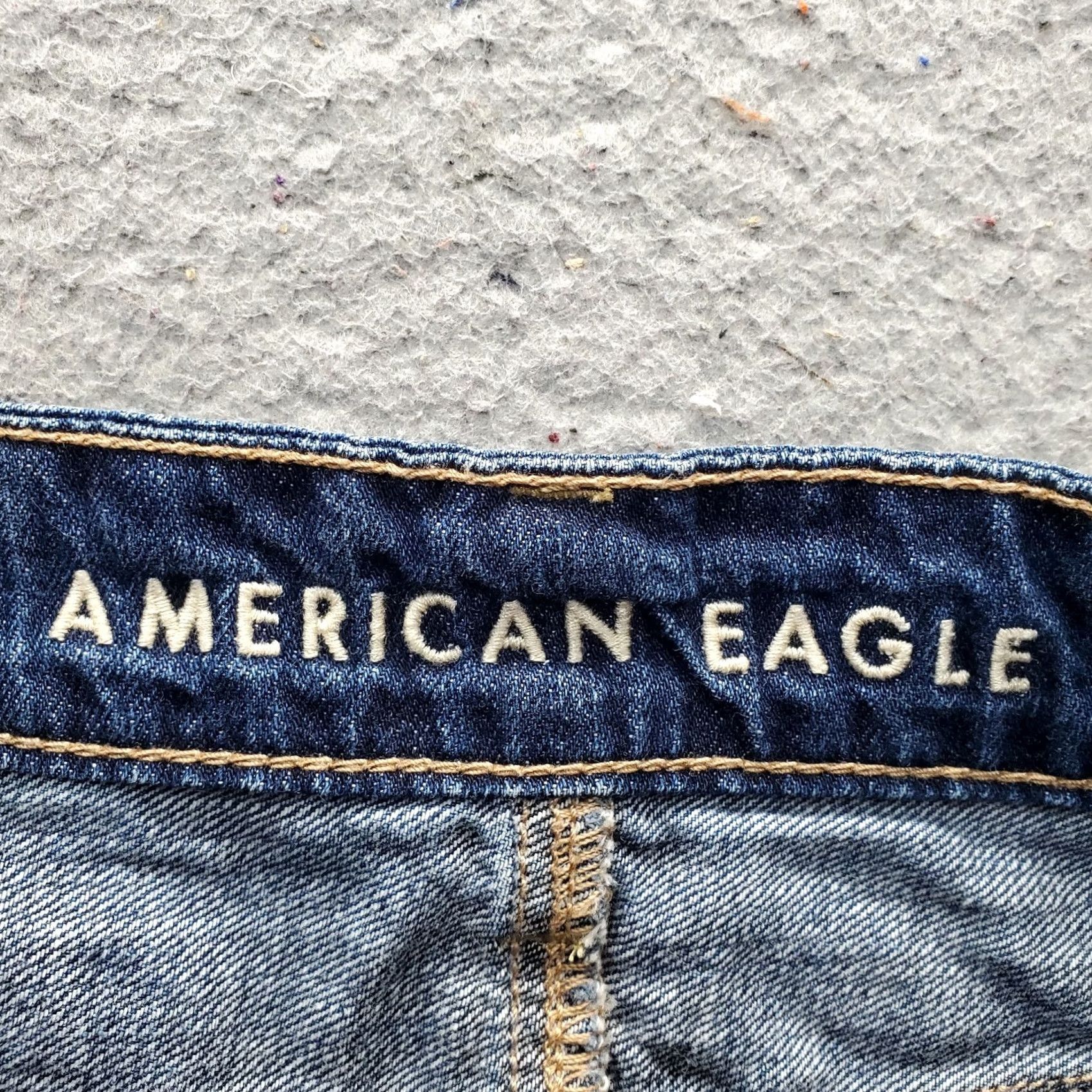American Eagle Outfitters American Eagle Outfitters Tomgirl Shortie Shorts Womens 4 Blue Denim Distressed Shirt Size 27" / US 4 / IT 40 - 6 Thumbnail