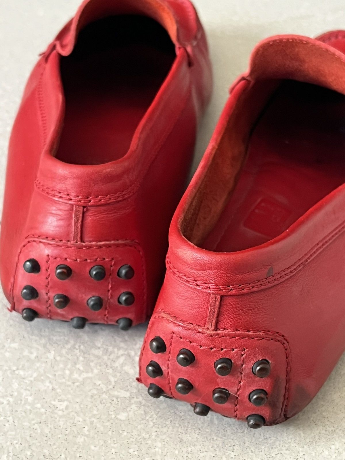 Tod's Tod’s ferrari red loafers 42 Size US 8.5 / EU 41-42 - 6 Thumbnail