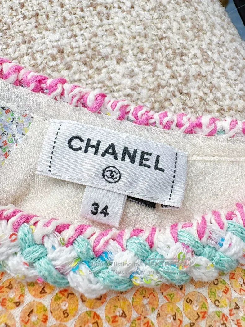 Chanel Chanel 24C colour sequin diamond buckle double-sided short Size XXS / US 00 / IT 34 - 5 Thumbnail