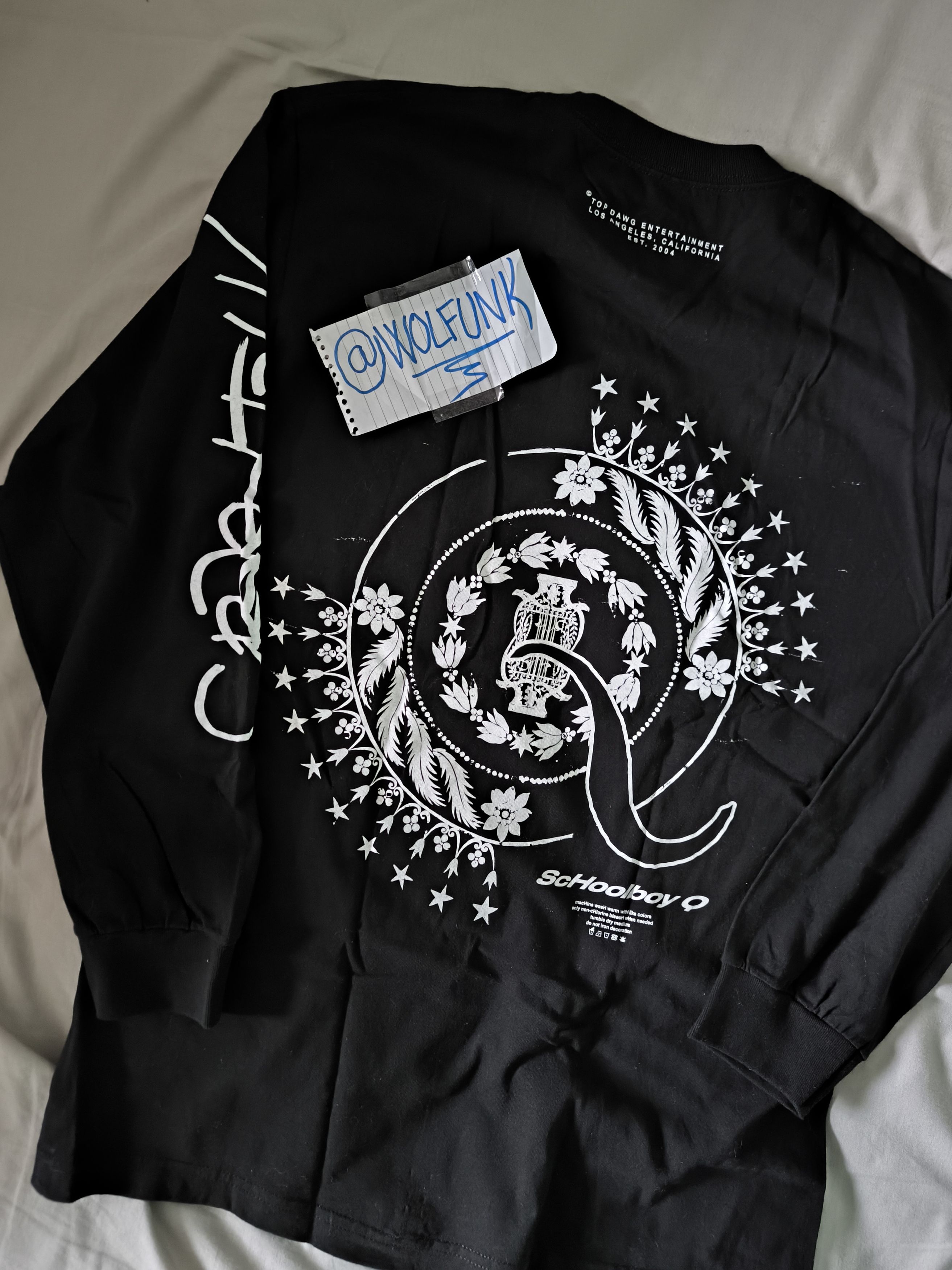 G59 Records × TeamSESH × Top Dawg Entertainment ScHoolboy Q Long Sleeve – Rare TDE Merch Size US L / EU 52-54 / 3 - 2 Thumbnail