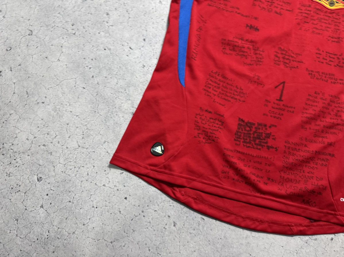 Adidas Adidas Spain Team 2010 Vintage Soccer Jersey Shirt Football Size US S / EU 44-46 / 1 - 2 Thumbnail