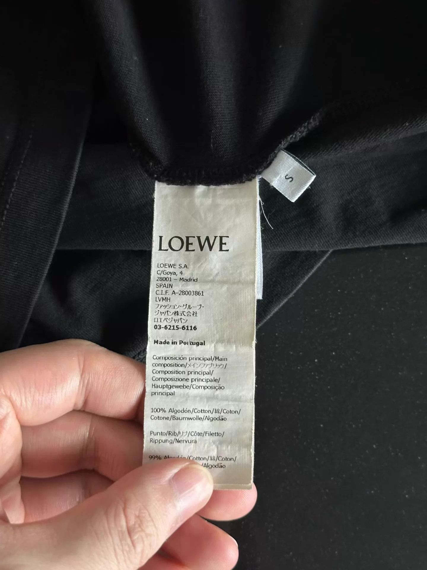 Loewe LOEWE Embroidered Short Sleeve Tee S 98 New Size US S / EU 44-46 / 1 - 4 Thumbnail