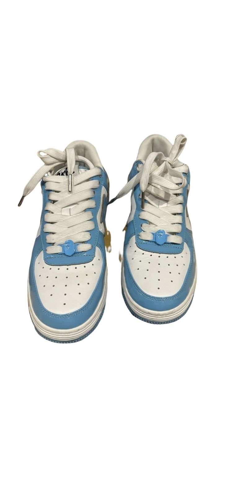image of Unc Bape Sta 9.5 Shoes in Baby Blue, Men's