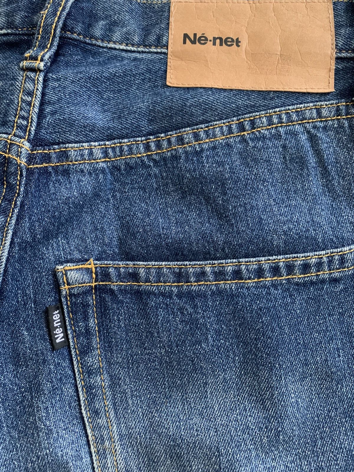 Issey Miyake Ne-Net Issey Miyake Embroidery Jeans Size US 30 / EU 46 - 8 Thumbnail