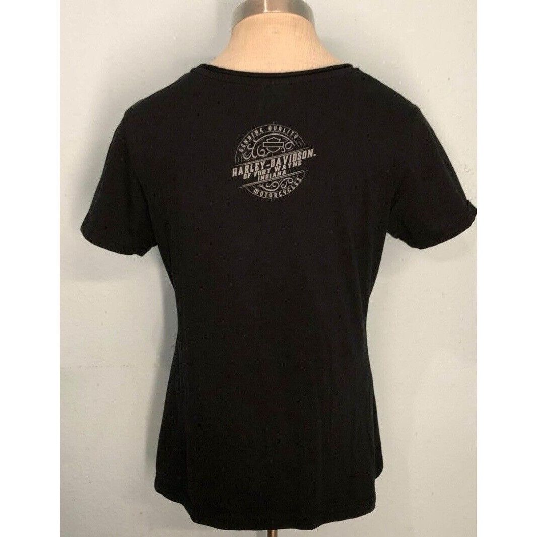 Harley Davidson Harley Davidson T-shirt Medium Women Stretchy INDIANA Size M / US 6-8 / IT 42-44 - 2 Thumbnail