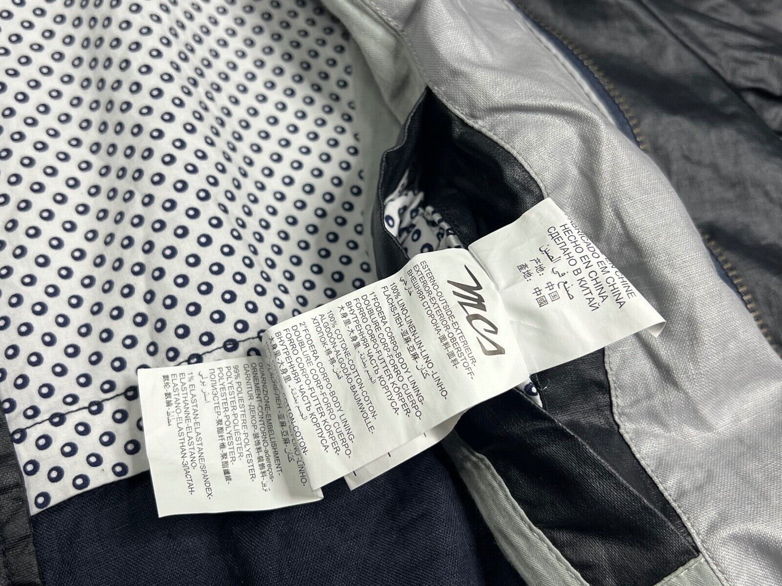 Marlboro Classics Marlboro Classics Jeans men's linen jacket Size US XL / EU 56 / 4 - 7 Thumbnail
