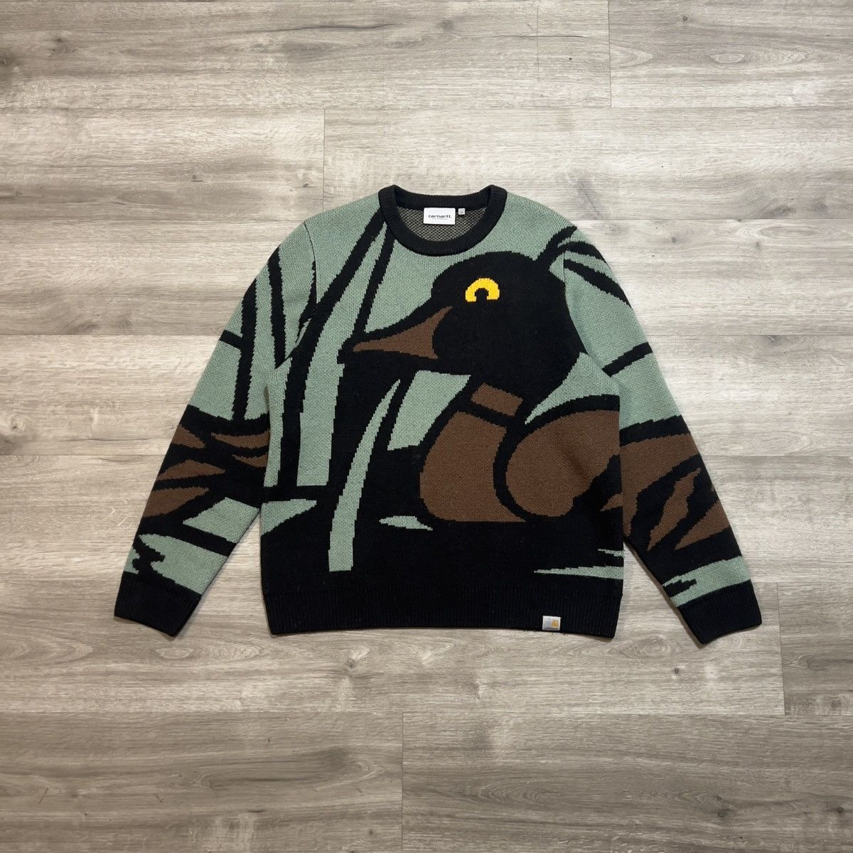 Carhartt WIP Work In Progress Pond Duck Knitted Sweater