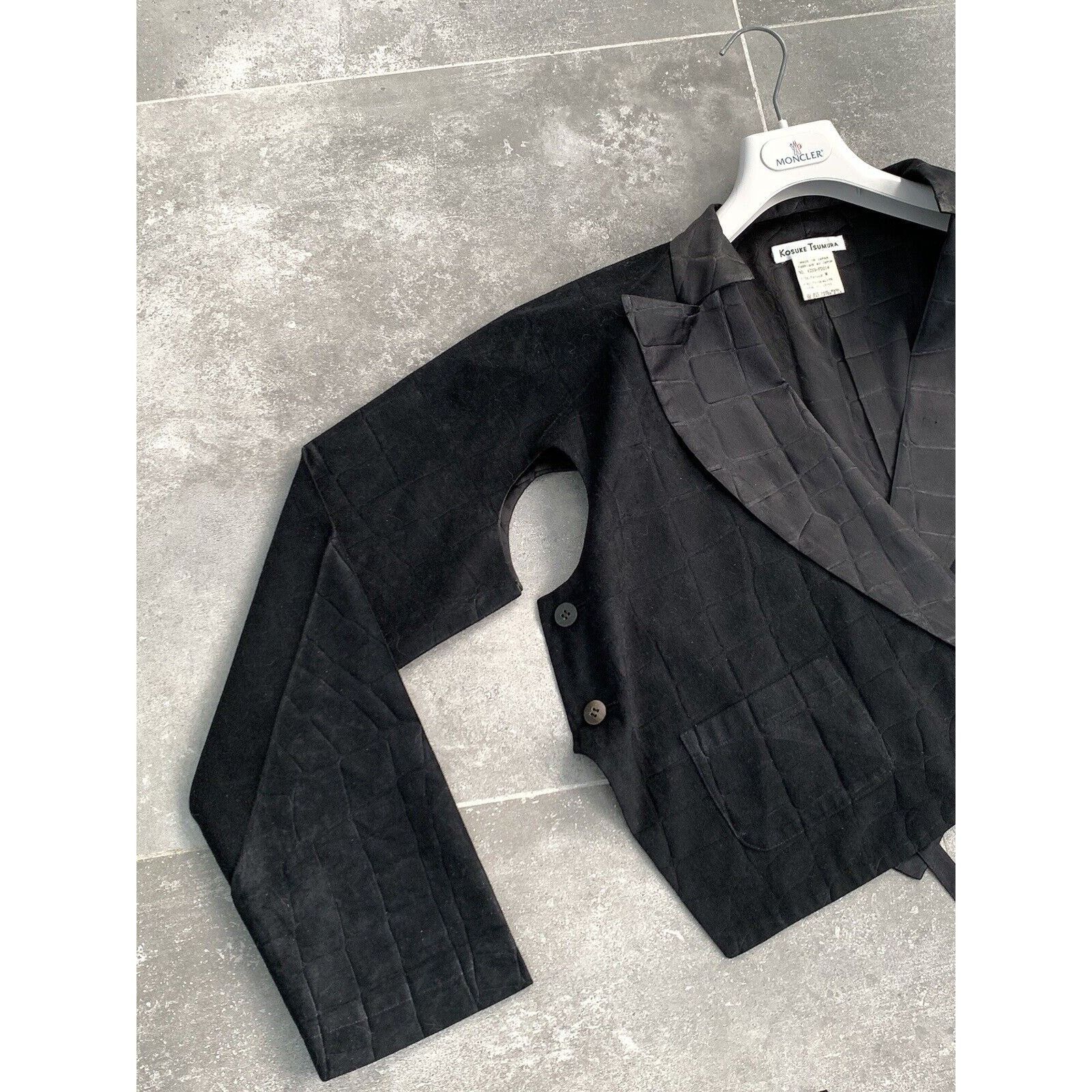 Issey Miyake Women's KOSUKE TSUMURA x ISSEY MIYAKE Blazer Jacket SZ M Size M / US 6-8 / IT 42-44 - 13 Thumbnail