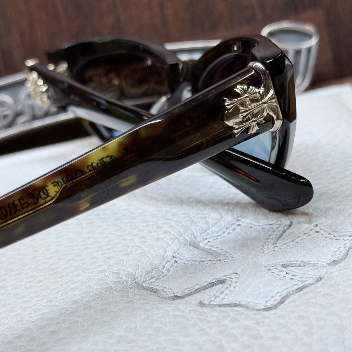 Chrome Hearts Chrome Hearts HALLLA BALUUUU 1/1 Sunglasses Size ONE SIZE - 9 Thumbnail