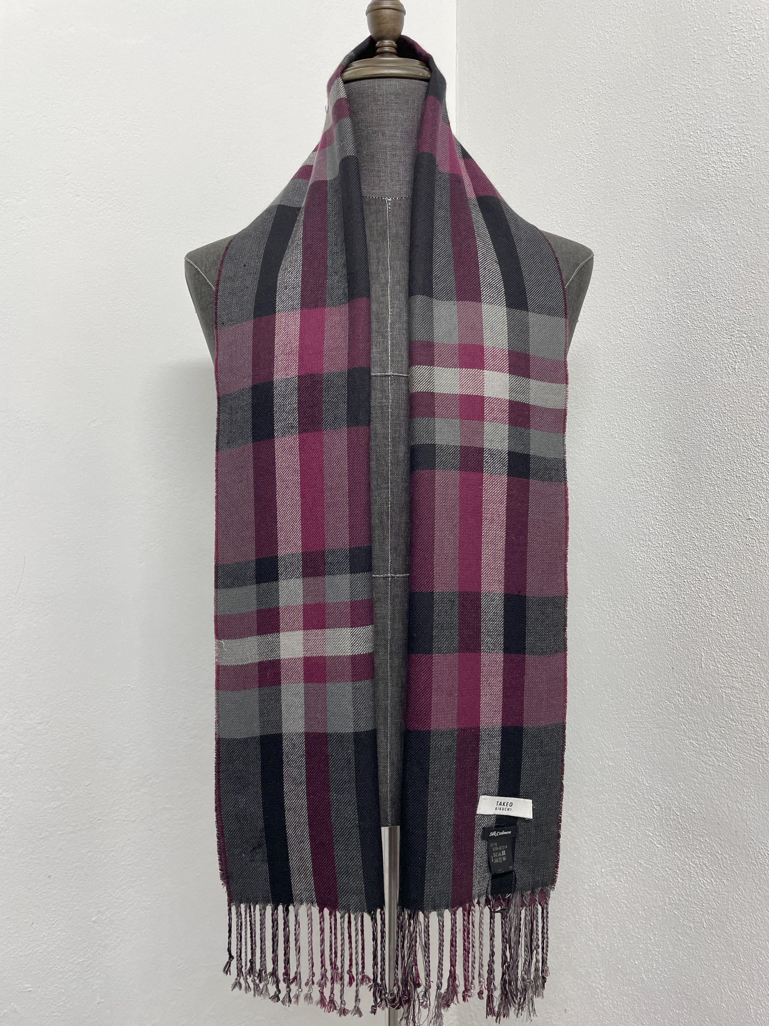 Japanese Brand Takeo Kikuchi Scarf / Muffler - 6219 Size ONE SIZE - 2 Thumbnail