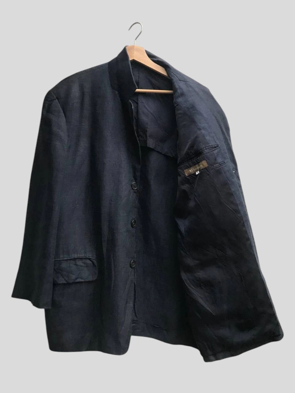 Yohji Yamamoto Vintage Y’s for Men Linen Jacket Size US M / EU 48-50 / 2 - 3 Thumbnail