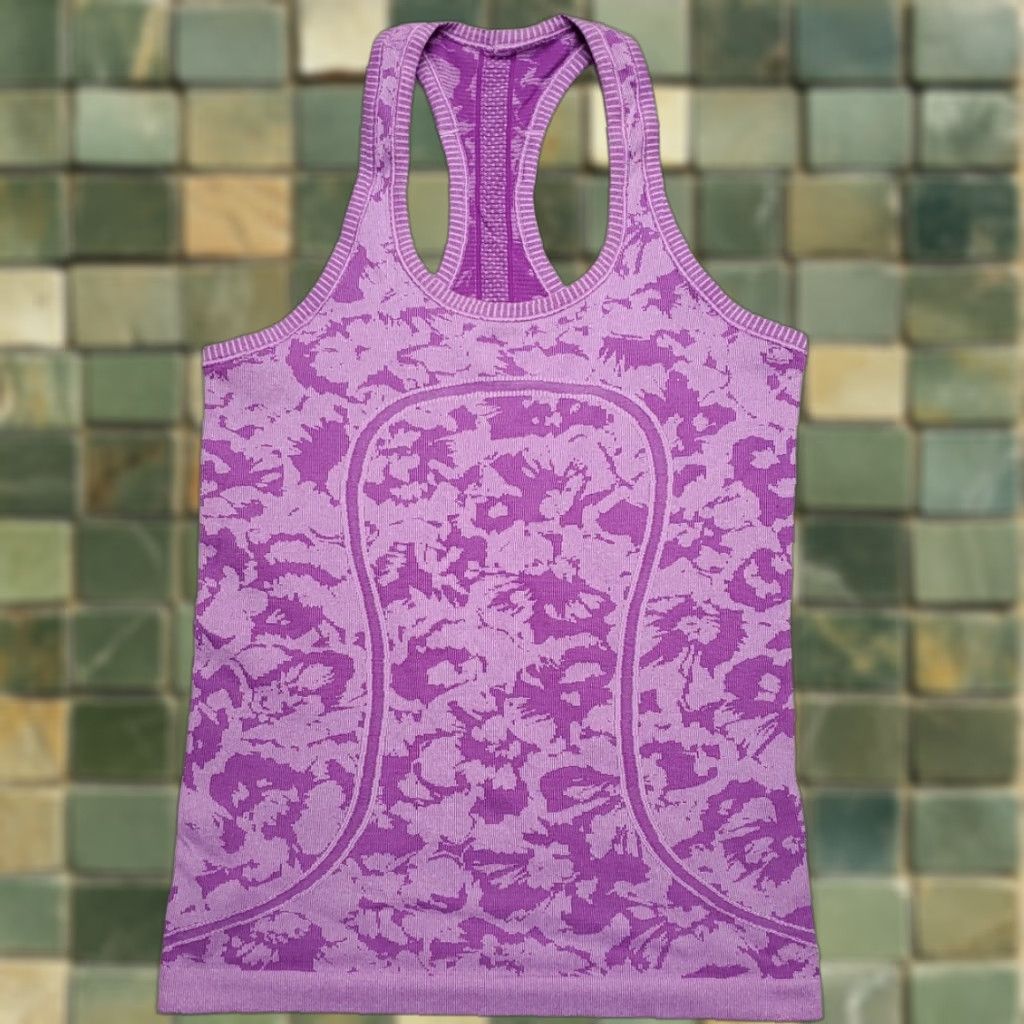 Lululemon Lululemon Athletica Tank Top Women 6 Purple Racerback T-Back Performance Stretch Shirt Sleeveless Athletic Knit Casual Gift Women Size M / US 6-8 / IT 42-44 - 1 Thumbnail