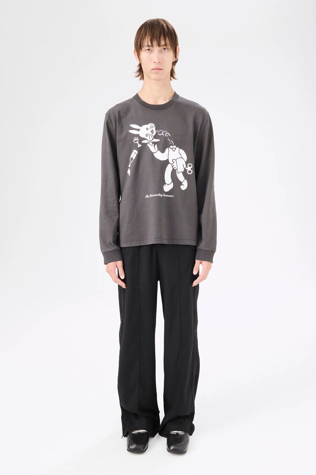 Our Legacy TOUR LONGSLEEVE Last Supper Print Black Size US S / EU 44-46 / 1 - 3 Thumbnail