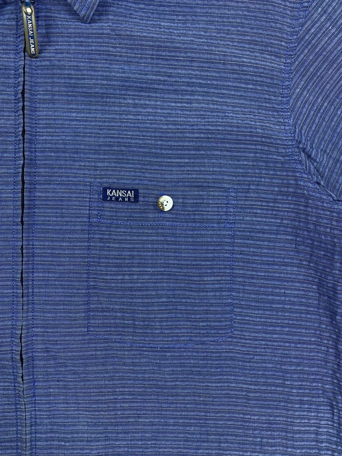 Kansai Yamamoto Vintage Kansai Jeans Shortsleeve Cotton Zipper Jacket Size US M / EU 48-50 / 2 - 8 Thumbnail