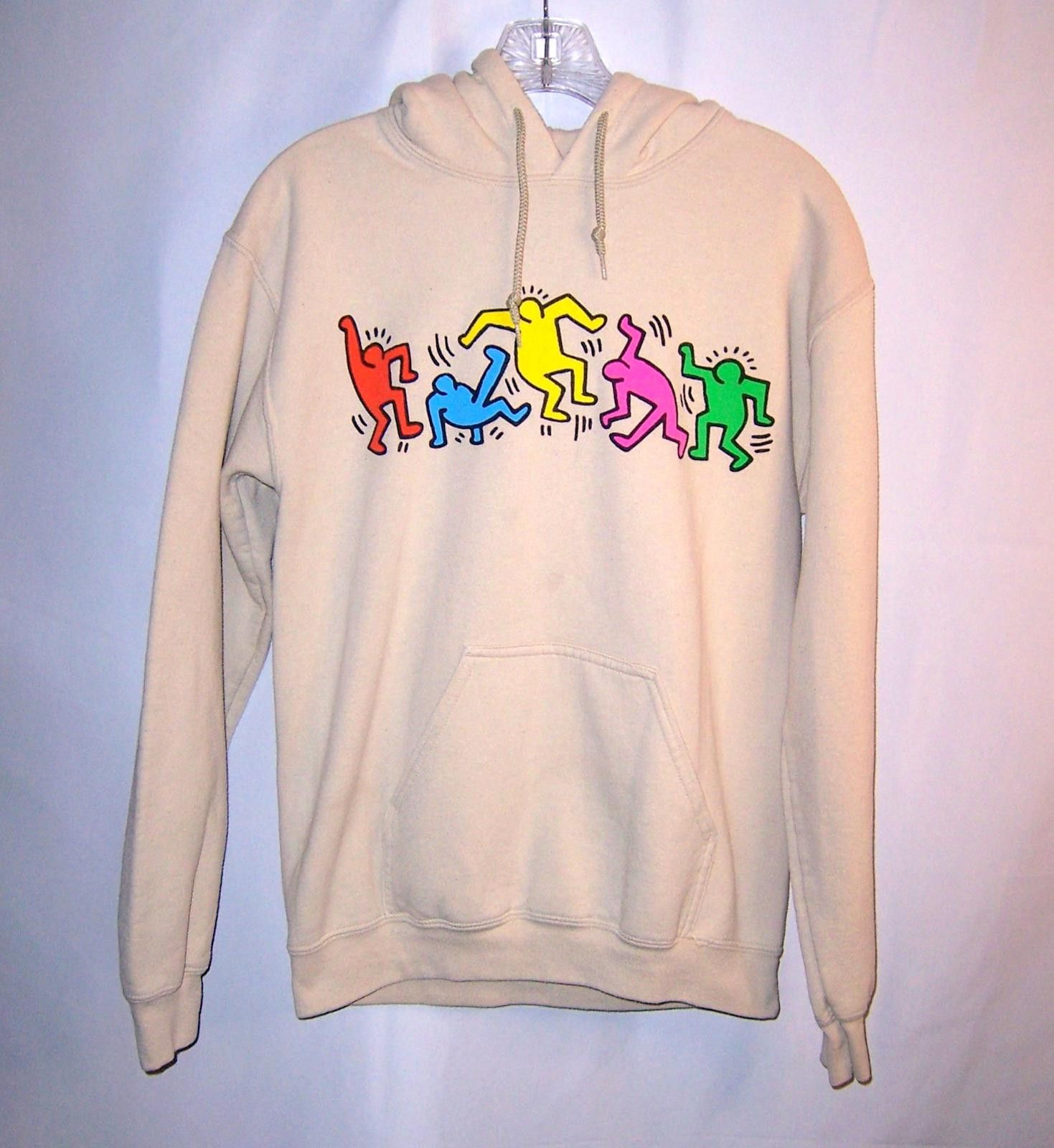 Ripple Junction Ripple Junction Keith Haring Dancing Figures Hoodie - S Size US S / EU 44-46 / 1 - 1 Thumbnail