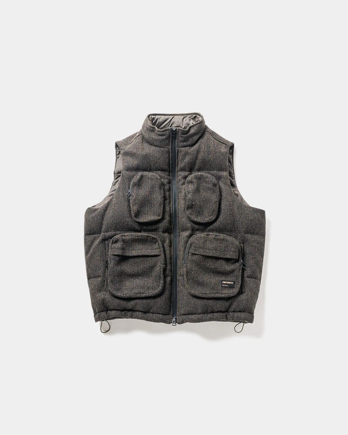 Japanese Brand TIGHTBOOTH JAPANESE TWEED DOWN VEST Size US L / EU 52-54 / 3 - 1 Thumbnail