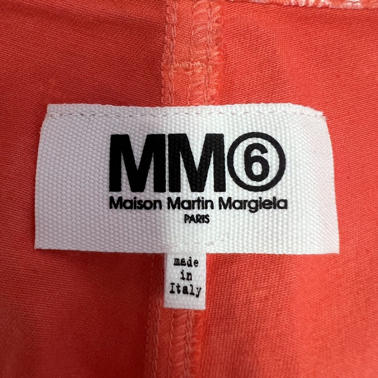 Maison Margiela MM6 Maison Martin Margiela Orange Patterned Shorts Italy Size 28" / US 6 / IT 42 - 16 Thumbnail