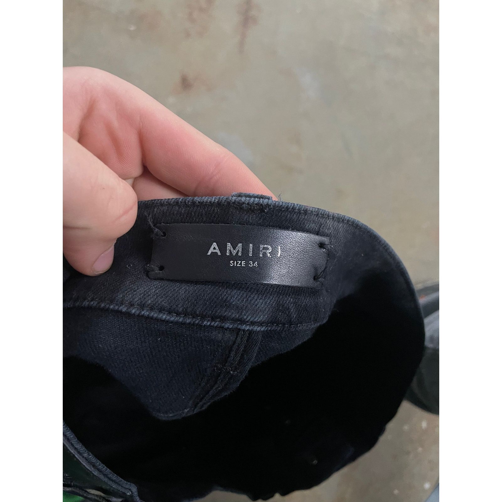 Amiri Amiri Playboy Magazine Jeans Black Used 34 Size US 34 / EU 50 - 2 Thumbnail