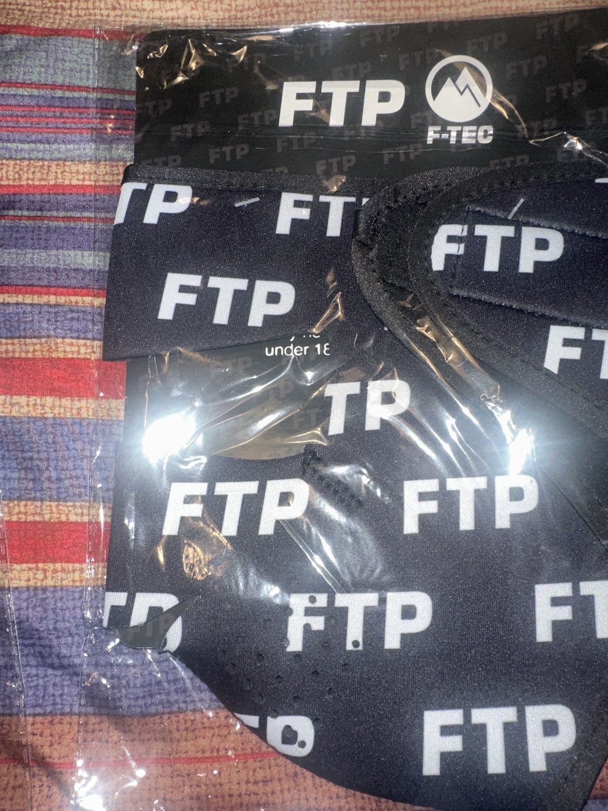 Fuck The Population ALL OVER LOGO NEOPRENE MASK Size ONE SIZE - 2 Thumbnail
