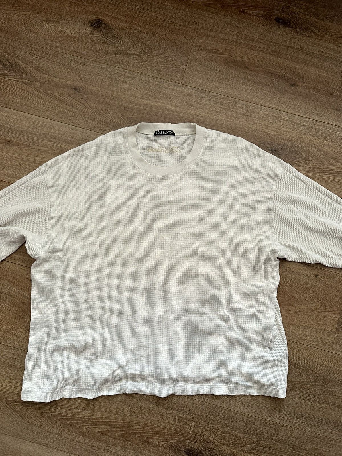 Cole Buxton 🔥Y2K COLE BUXTON OVERSIZED WAFFLE LONG SLEEVE🔥 Size US L / EU 52-54 / 3 - 3 Thumbnail