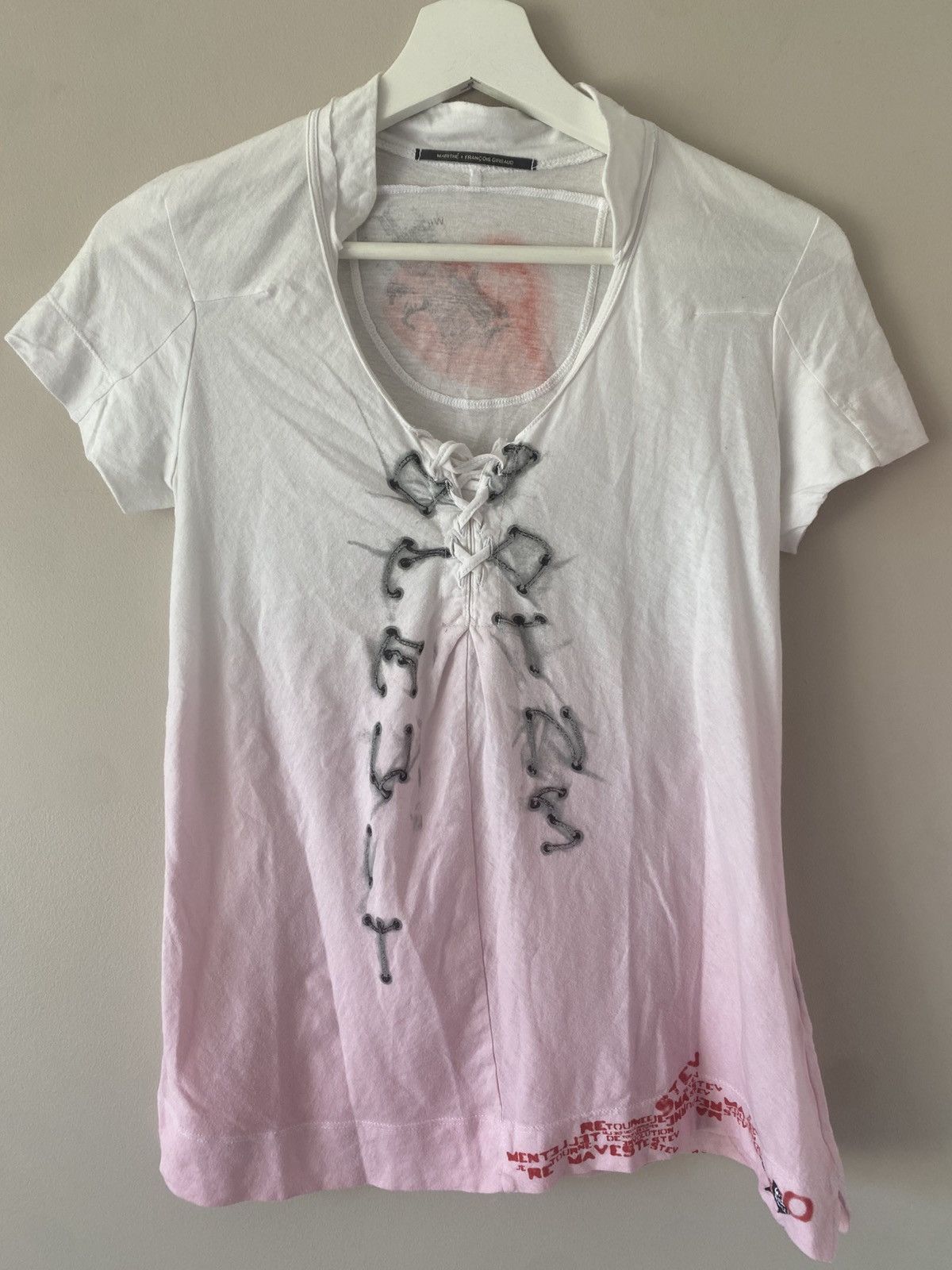 Marithe + Francois Girbaud Marithe francois girbaud piercing tee Size L / US 10 / IT 46 - 2 Thumbnail