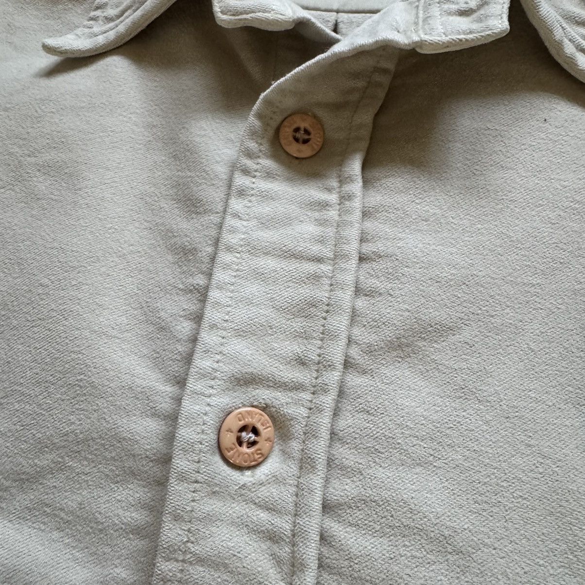 Stone Island Vintage 90s beige overshirt jackst Size US XL / EU 56 / 4 - 8 Thumbnail